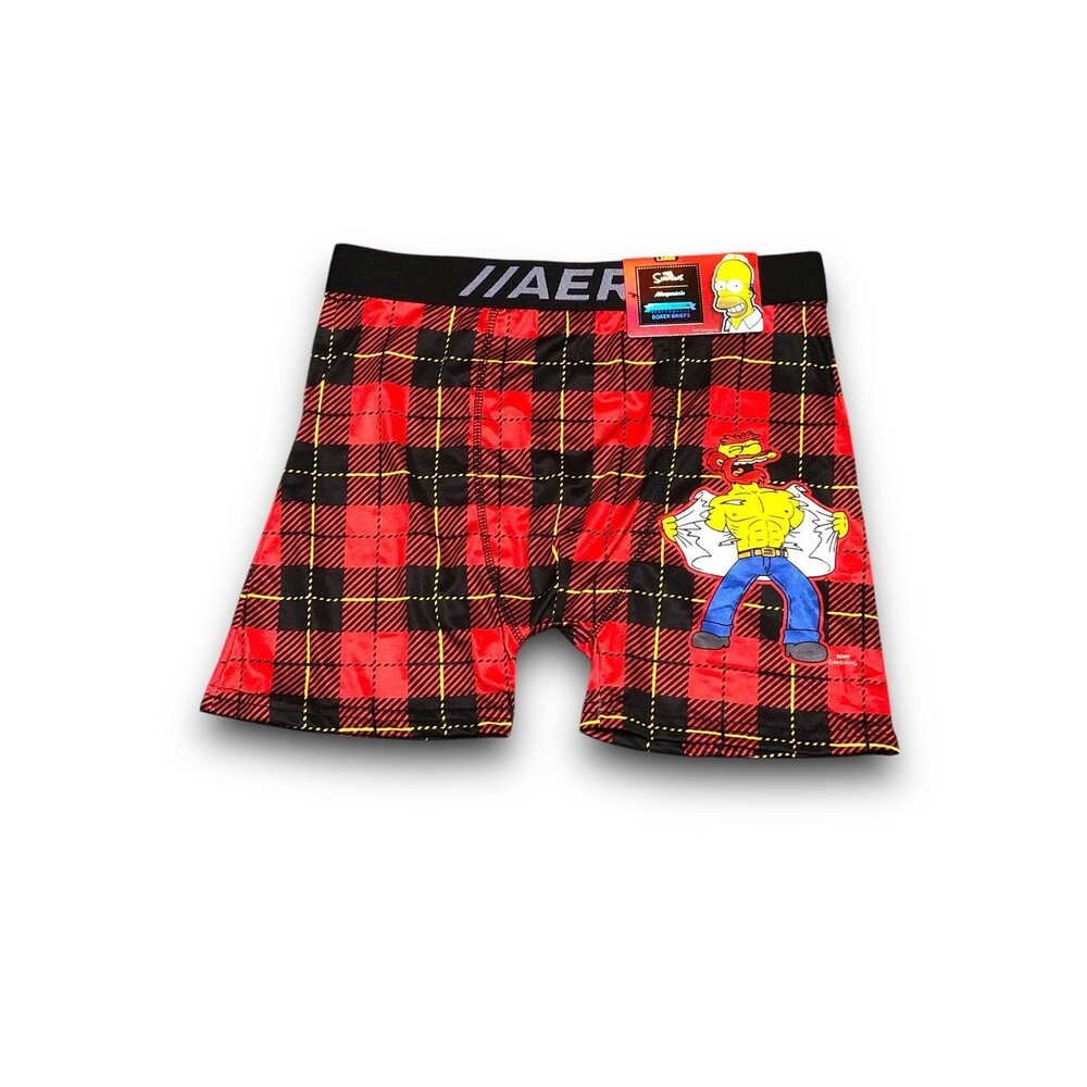 Aeropostale The Simpsons Men's "Groundskeeper Willie" Boxer Brief - XL